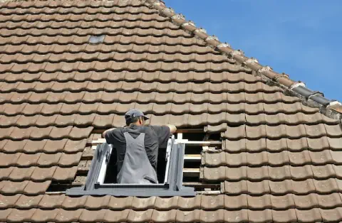 Pose de velux - Le Boullay-Thierry
